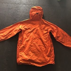 Orange Patagonia Rain Jacket (used) L